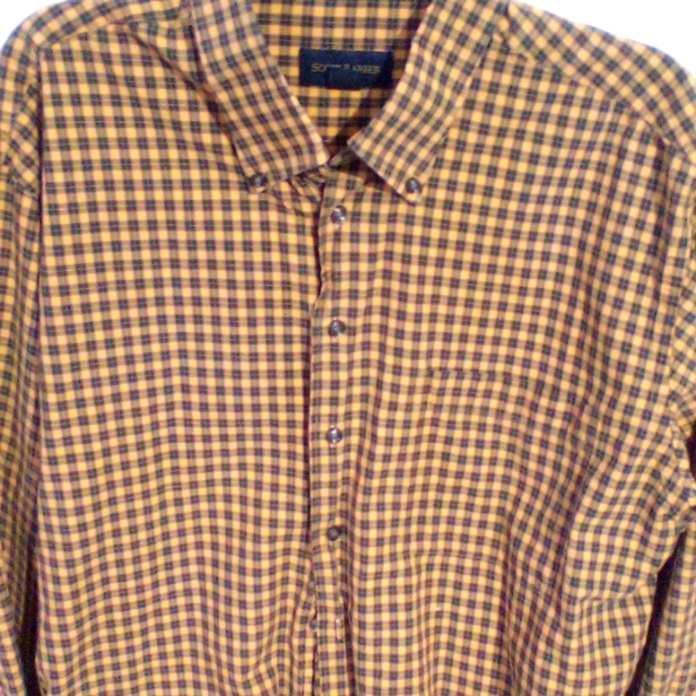 Men's Scott Barber Long Sleeve Button Don't shirt